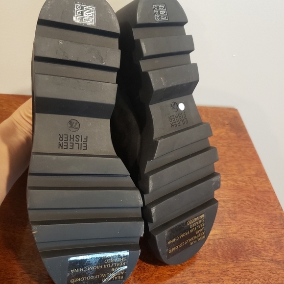 New Eileen Fisher Calm Sherling booties - Picture 8 of 10